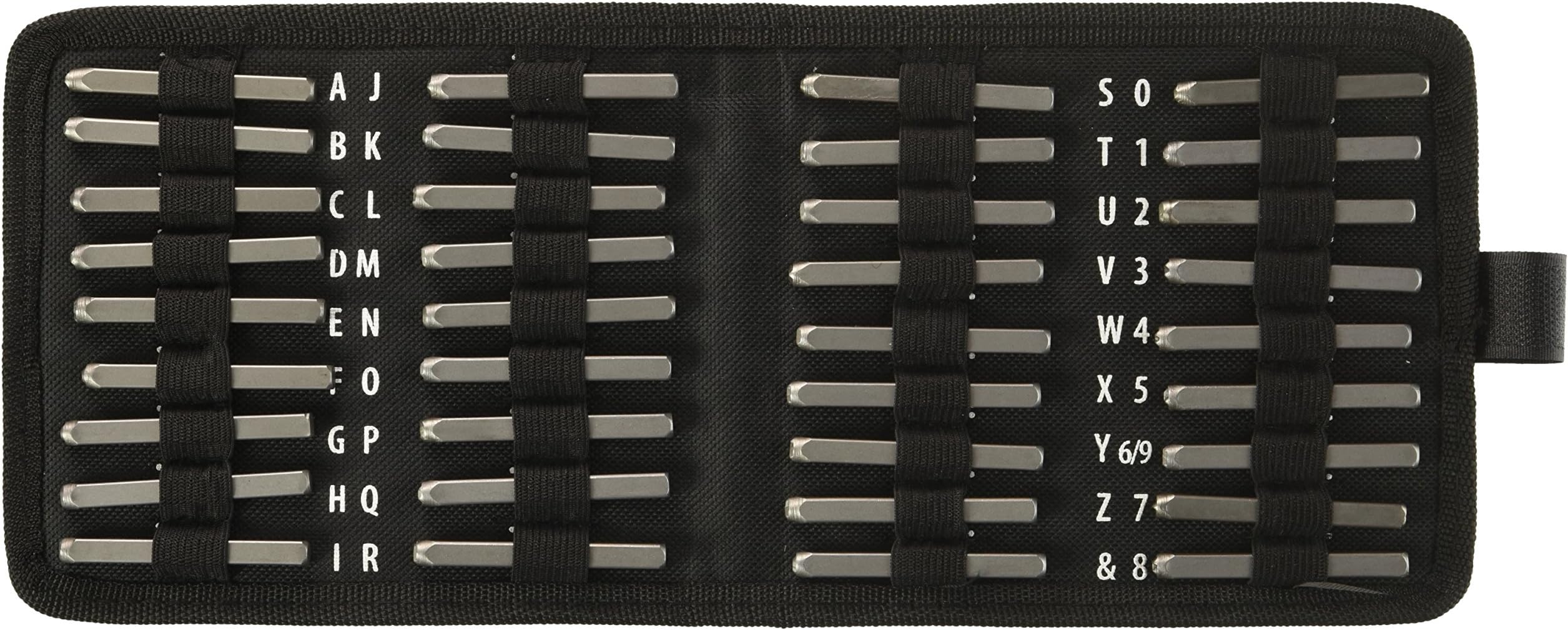 SE 95440WB 4 mm Number & Letter Punch Set(36 Piece)