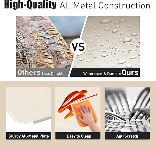 Miniatura 4 de PrimeZone Estantes de almacenamiento de metal de 36 pulgadas de ancho x 16 pulgadas de profundidad x 71 pulgadas de alto. Estantería de