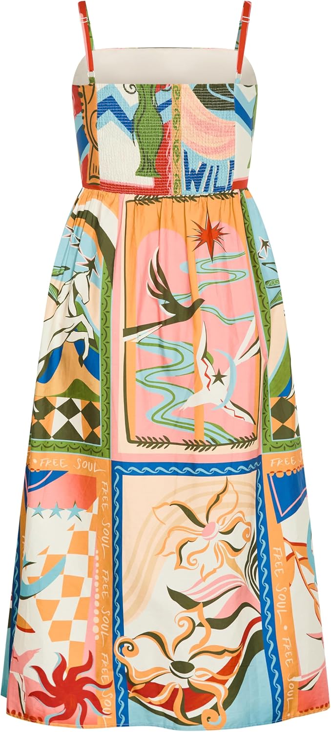 City Chic Plus Size Dress - Wild Soul Print Maxi