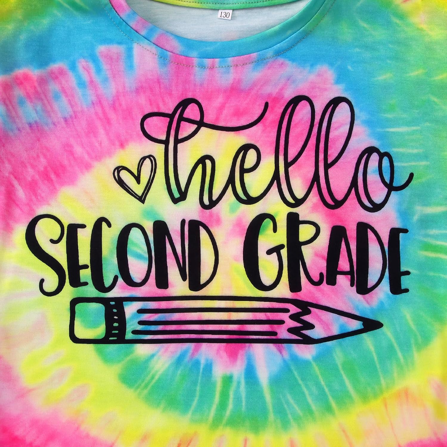 MODNTOGA Kid Girl Boy First Day of School Shirt Back to School T-Shirt Hello Kindergarten 1st 2nd 3rd Grade Graphic Tee Tops