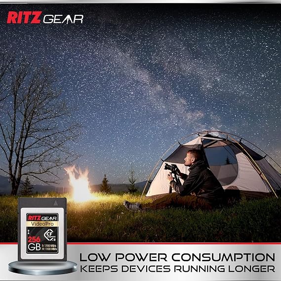 Ritz Gear 256GB High-Speed CFexpress Type B SD Card