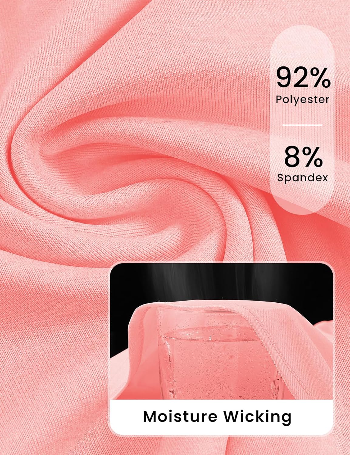 Rdruko Women's Golf Shirts Short Sleeve Dry Fit V Neck Polo Shirts UV Protection Collared Tennis Work Shirt - Image 5