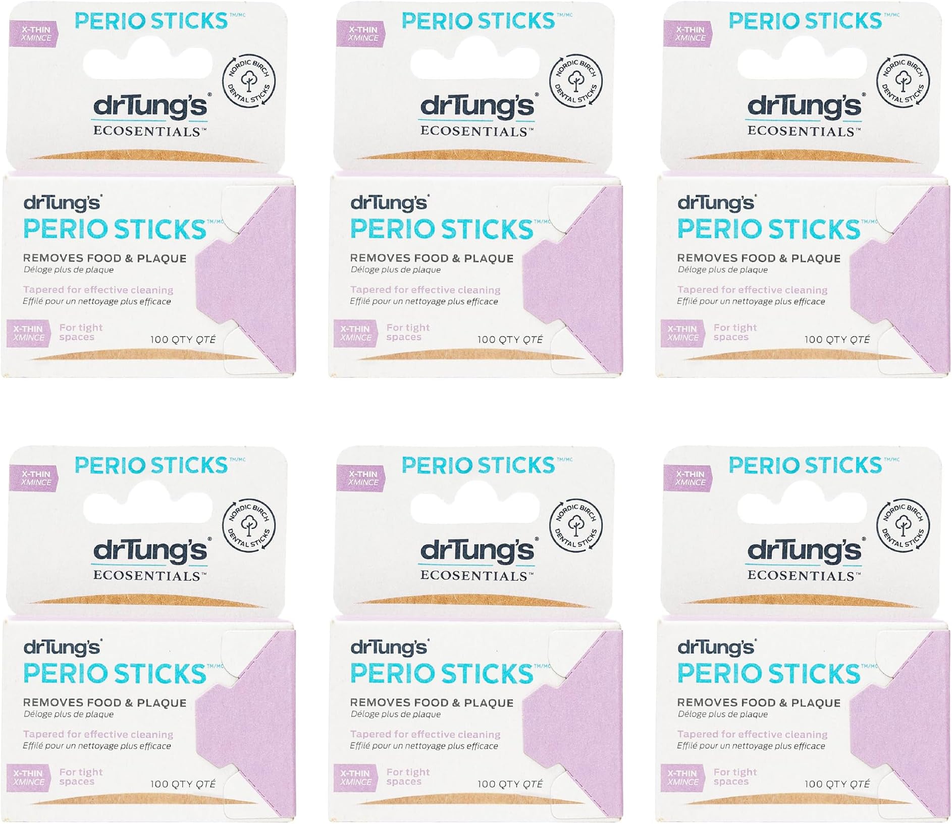 Dr Tungs Perio Sticks Extra Thin( Pack of 6)