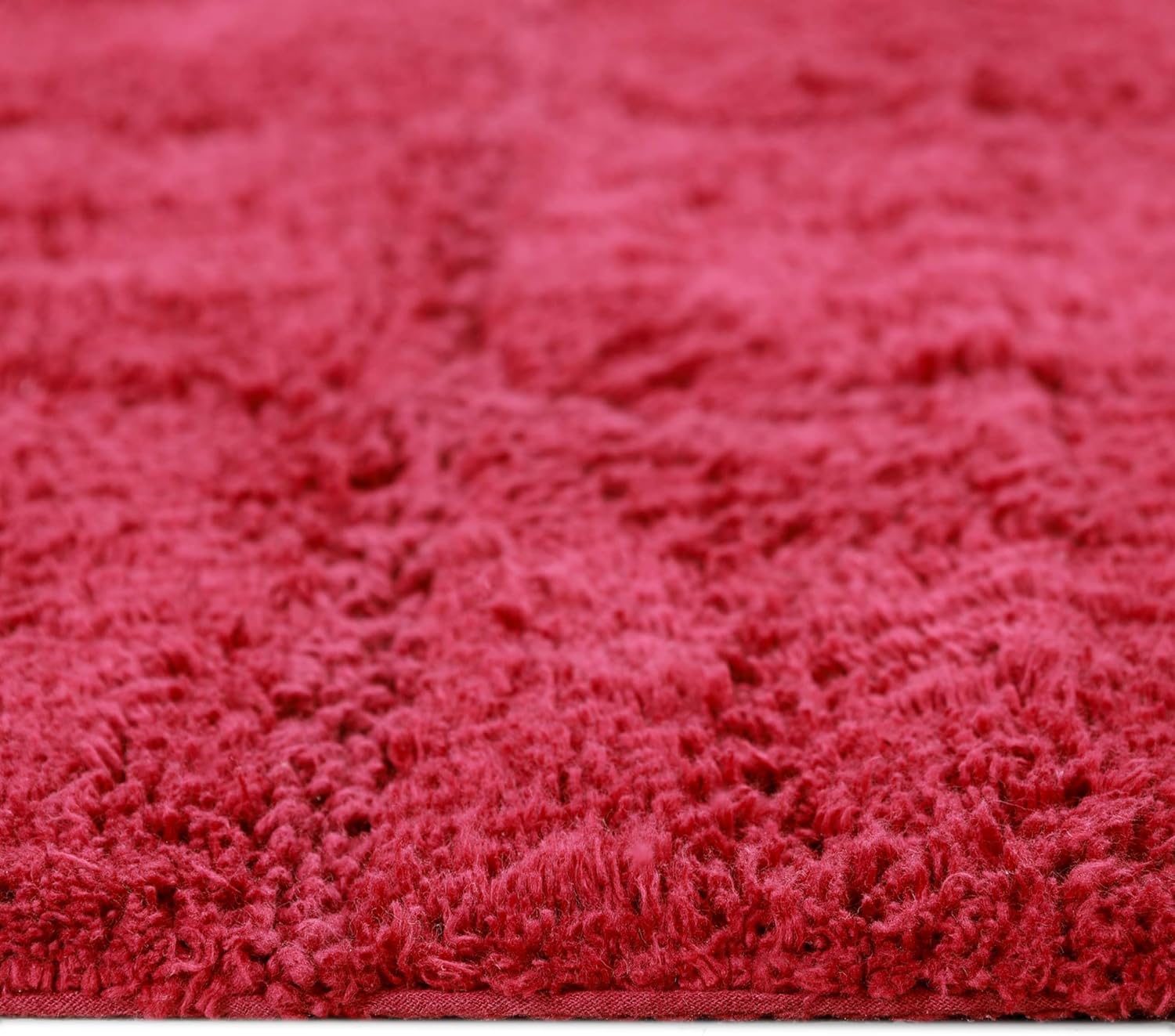 Toast Checkered Cotton 2-Piece Non-Slip Bath Rug Set