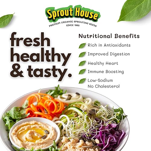 Miniatura 4 de The Sprout House Semillas orgánicas surtidas de germinación paquete de 12