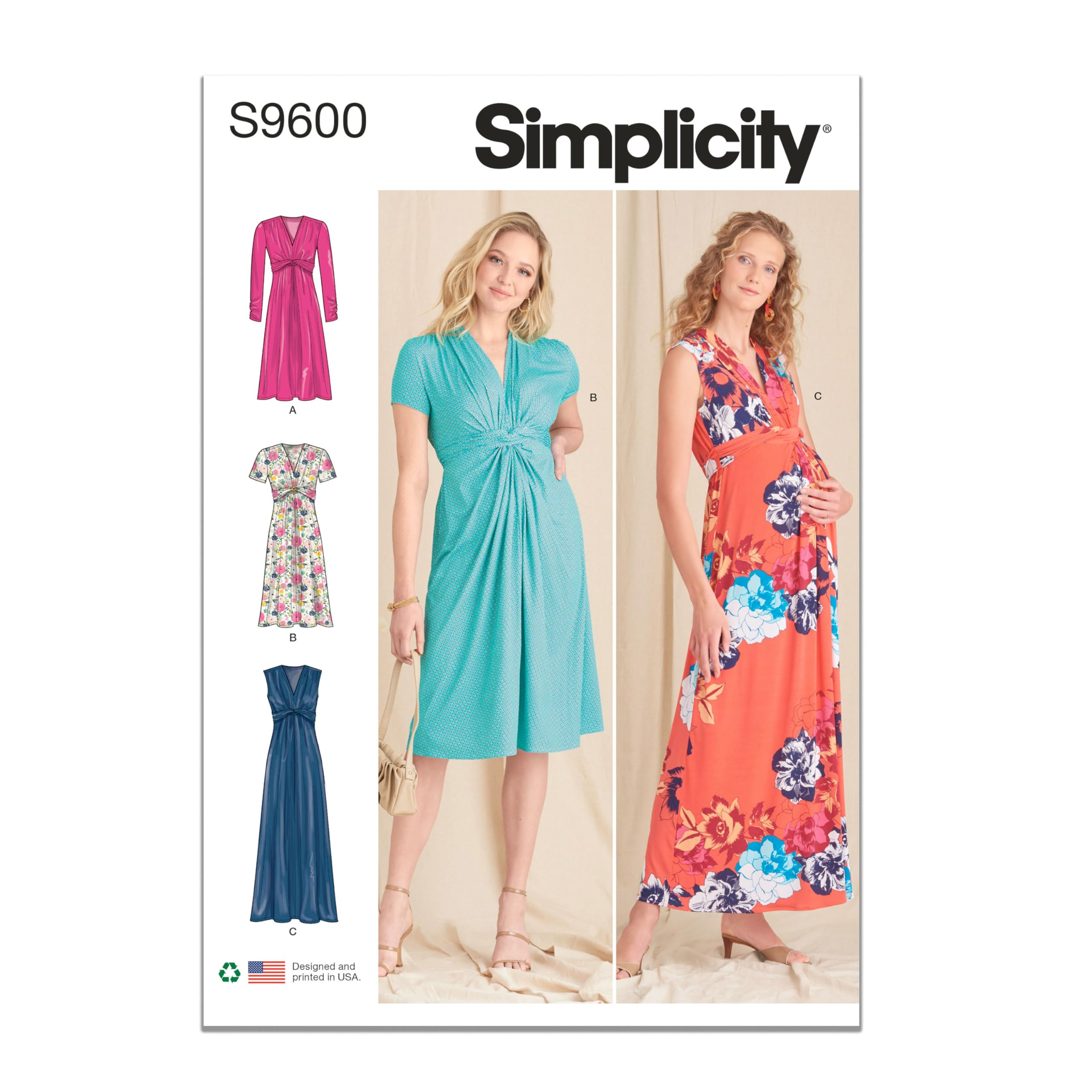 Simplicity Sewing Pattern 9600