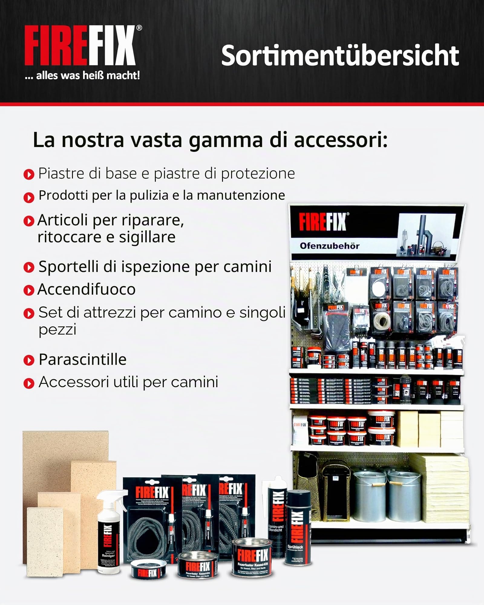 Tubo a gomito per stufa in acciaio spesso 2 mm (tubo fumo) con diametro di 120 mm, per stufe e fuochi da camino, Senotherm, nero, regolabile a 0 – 90 gradi, con porta di pulizia