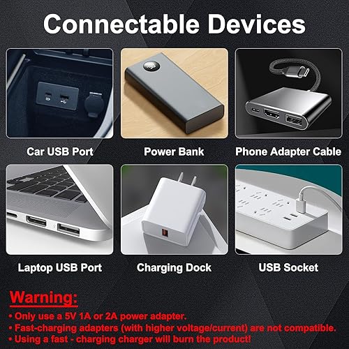 Miniatura 7 de 2 bombillas de luz nocturna USB para automóvil, luces ambientales para interiores de automóvil, regulables al tacto, mini USB retro, lámpara de