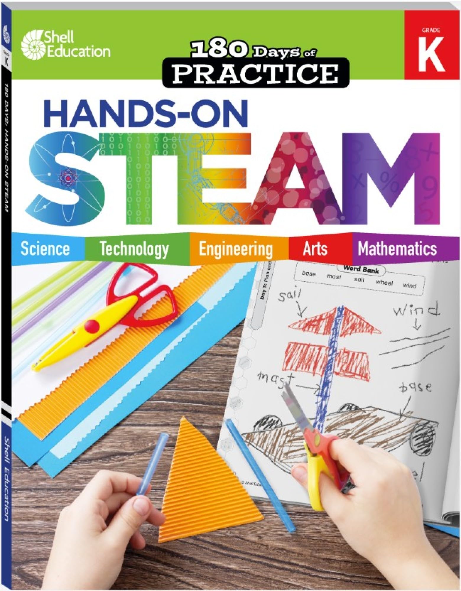 180 Days: Hands-On STEAM for Grade K by Chandra C. Prough, C... - 9781425825270