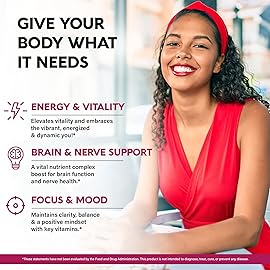 USDA Organic Vitamin B-Complex Liquid Spray 8-in-1 - B5 Pantothenic Acid | B12 Methylcobalamin | B1 Thiamine | B6 Pyridoxine | B7 Biotin | B9 Folic | B3 Niacinamide - Made in USA Supplement, 2fl oz