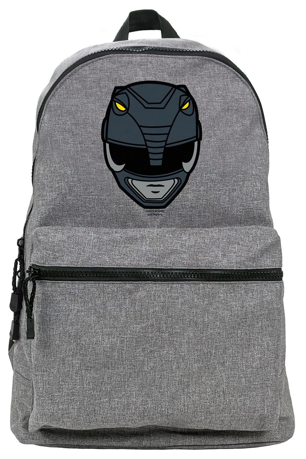 Power Rangers Black Ranger Helmet Lightweight Backpack for Work School Daily Use Packable for Travel