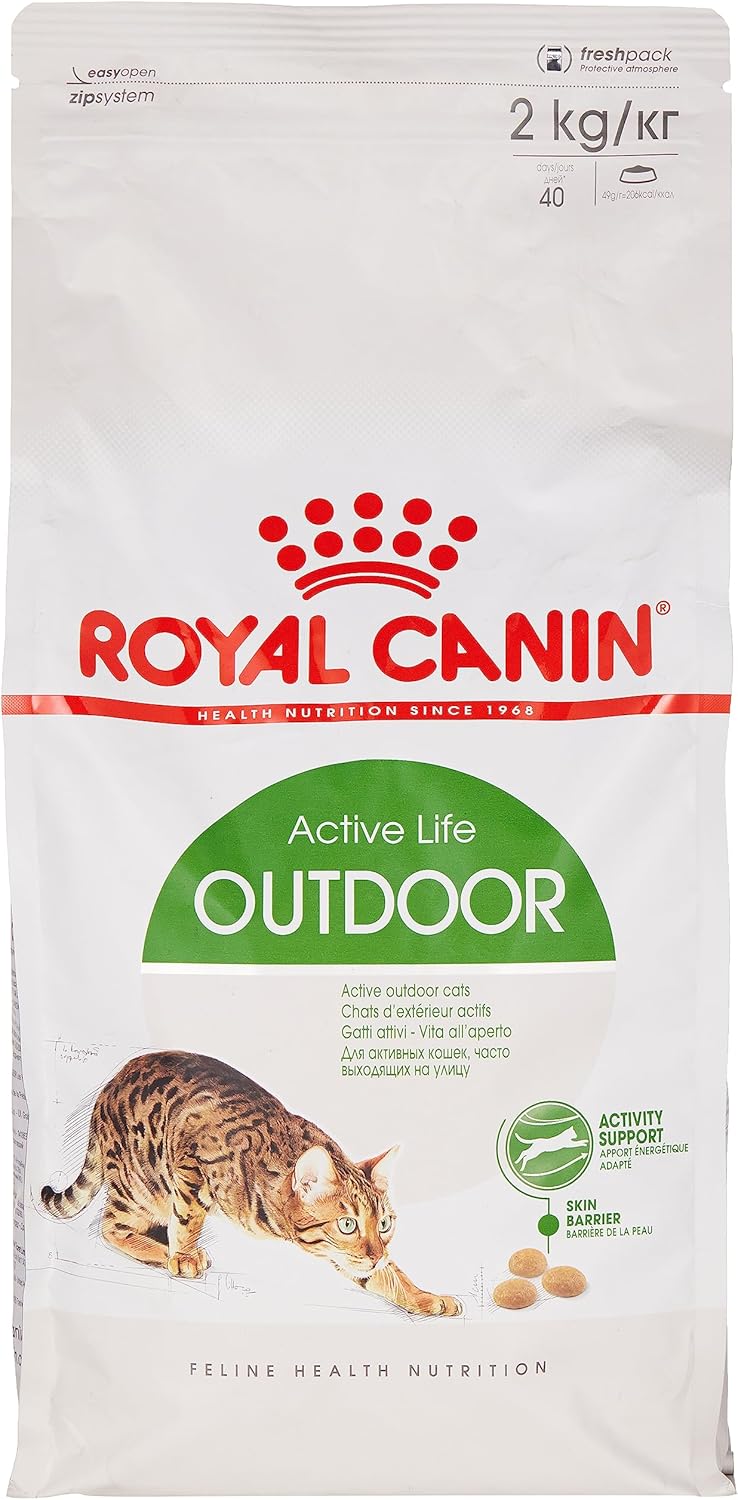 Royal Canin Cat Food Outdoor 30 Dry Mix 2 kg Amazon.co.uk Pet Supplies