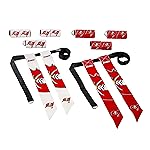 NFL Tampa Bay Buccaneers Unisex Franklin Sports NFL Tampa Bay Buccaneers Youth Flag Football Setfranklin Sports NFL Tampa Bay Buccaneers Youth Flag Football Set, White, One Size