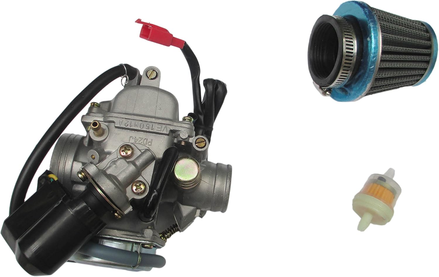 NEW CARBURETOR W/FILTER for TrailMaster 150 XRS & TrailMaster 150 XRX Go-Karts