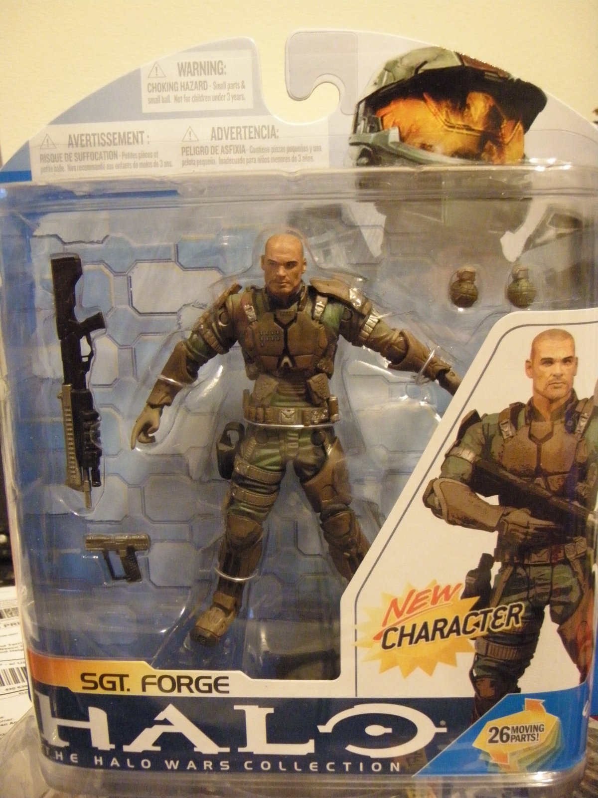 Amazon.com: McFarlane Toys Halo 3 Series 7 Sgt. Forge Action
