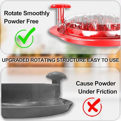 Miniatura 7 de Trituradora de pollo, herramienta grande de trituración de pechuga de pollo de 11 pulgadas con base antideslizante, máquina trituradora de carne,