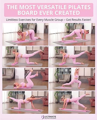 Miniatura 4 de Reformador de pilates portátil | Tablero de pilates 6-1 en casa | Entrenador de cuerpo completo en casa | Escultor de núcleo y glúteos |