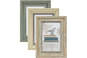 Rustic Farmhouse Style | Plexiglass 4x6 Picture Frames