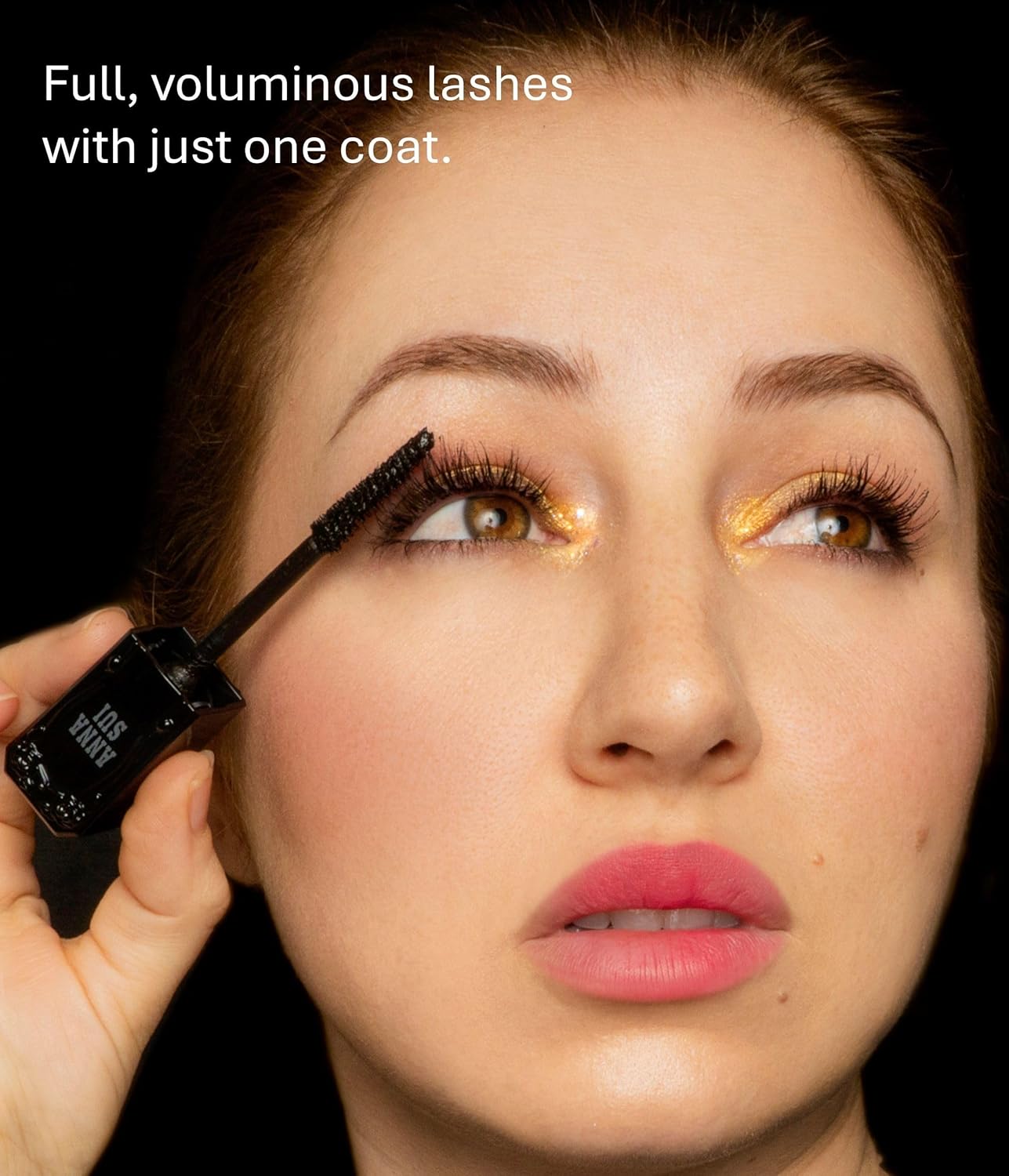 ANNA SUI Volume Mascara, Full and Voluminous, Tickest Lashes, Strong Impact Eyes, Black, 0.31 oz.