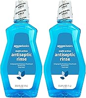 Vista 6 de Yaxa Basics Enjuague antiséptico multiacción, sin alcohol, menta fresca, 1 litro, 33.8 onzas líquidas, 1 paquete (anteriormente Solimo)