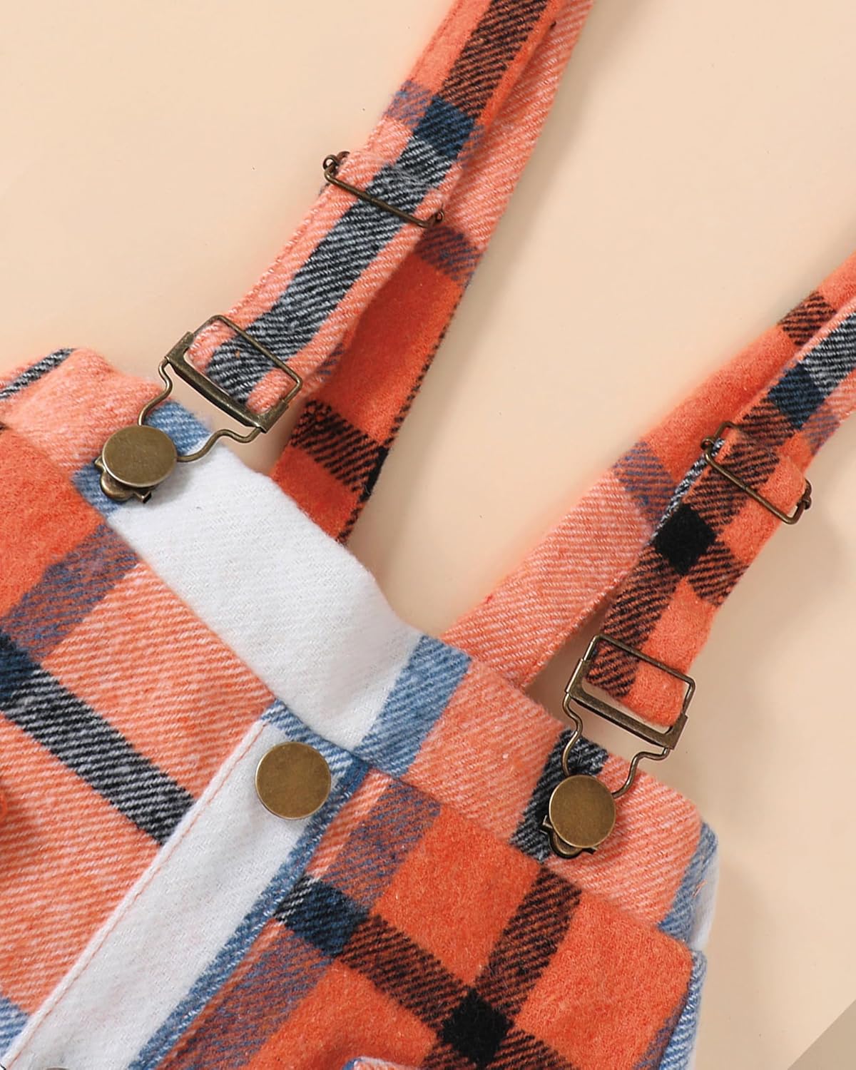 Baby Girl Clothes Sets: 3 Piece Skirt Sets Ribbed Top Plaid Skirts with Headband Fall Outfits for Toddler 6-48 Months - Image 6