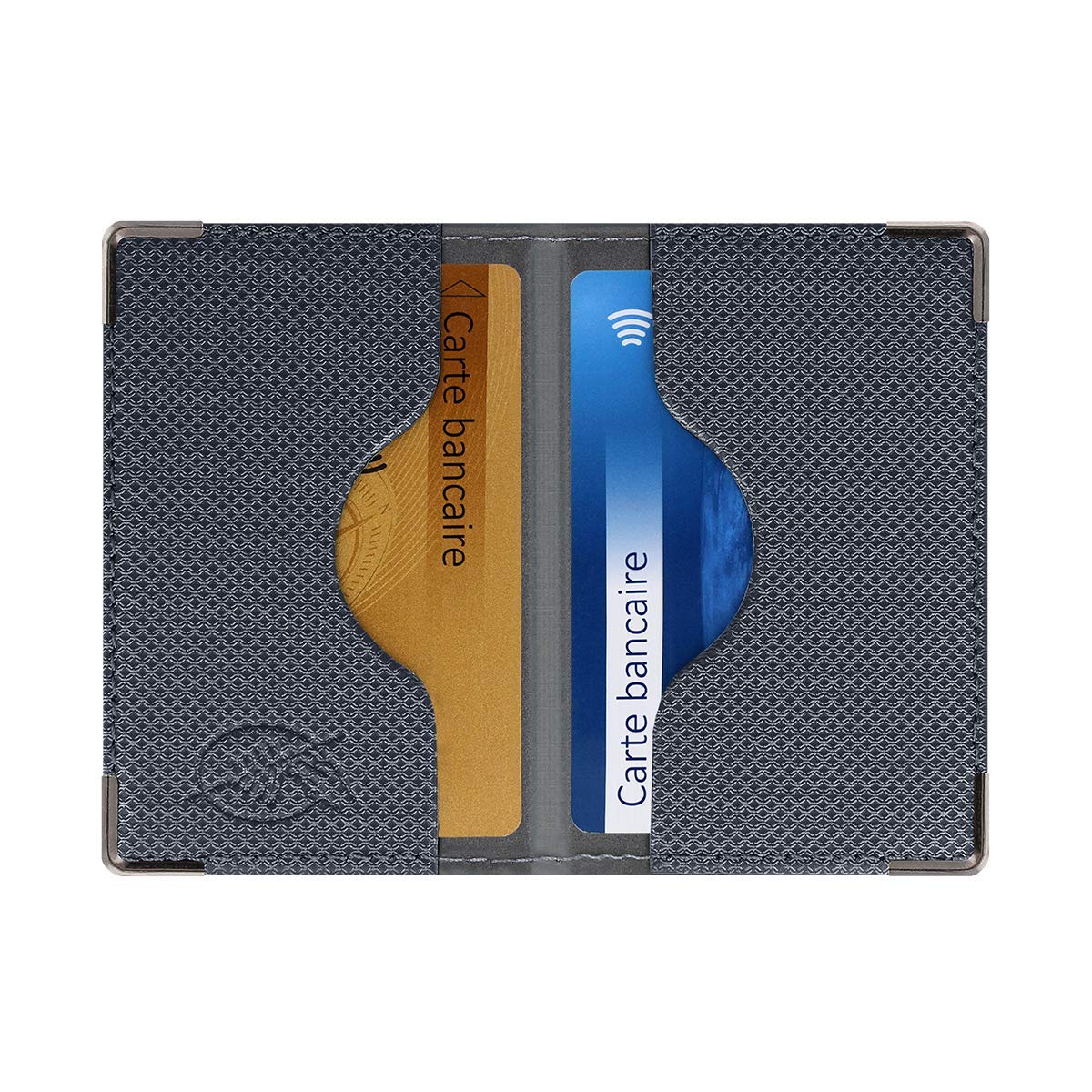 Tasca Porta Carte di Credito RFID SECURE Durable Argento - Giustacchini