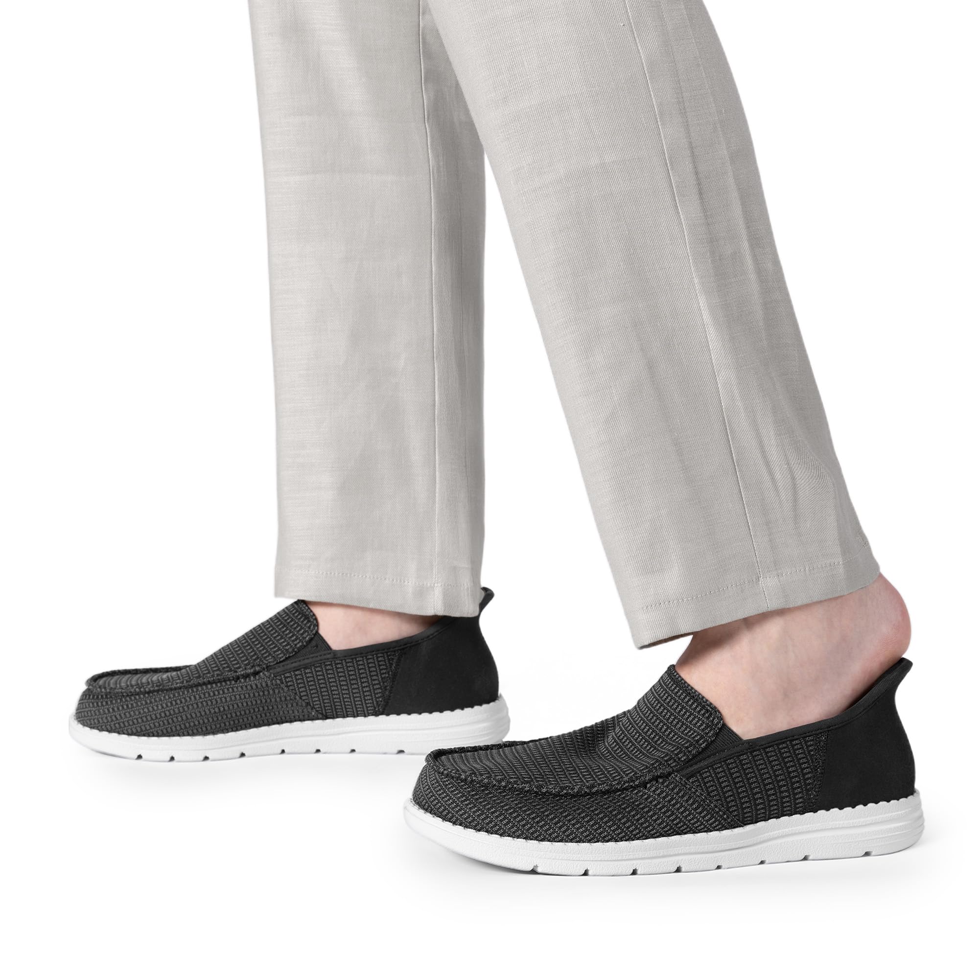 Bruno Marc Mocassins Homme Confortables à Enfiler décontracté Légers Respirants