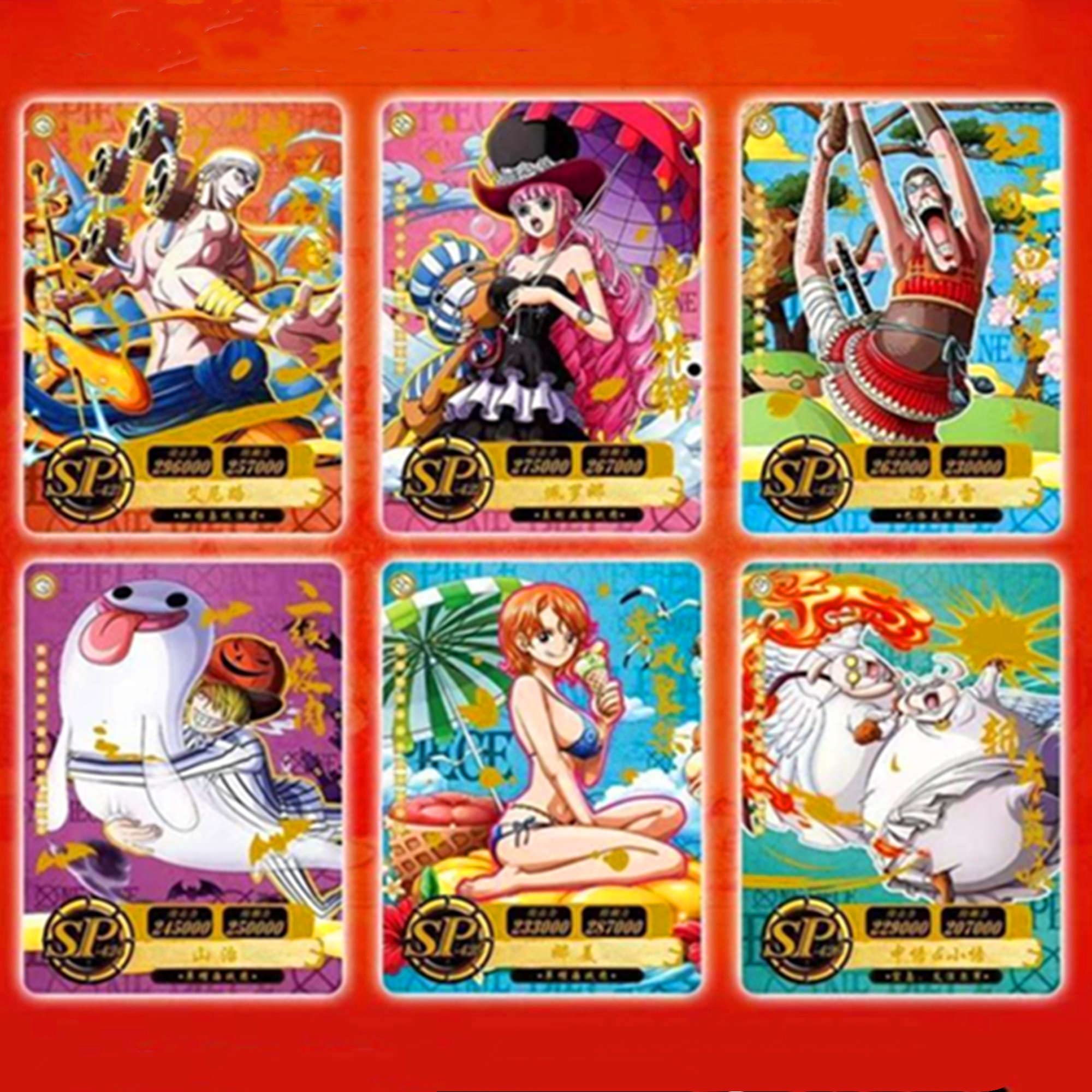 Amazon.com: Anime Cards CCG Collectible Booster Card Box Trading Playing  TCG Boosted Packs Photocards Fan Gift Set (2-1) : Toys & Games