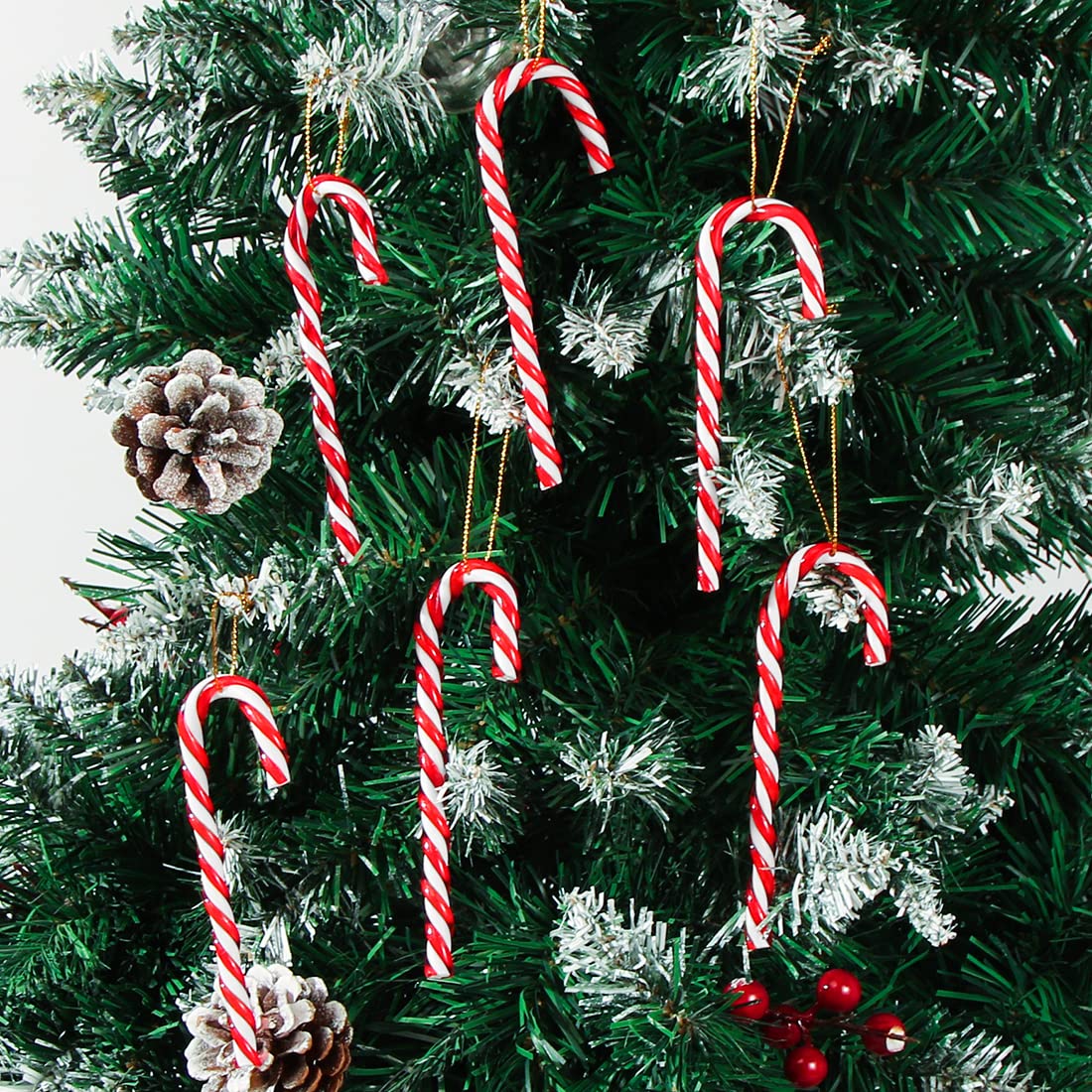 Bastoncini di zucchero - candy cane mediterranei multicolor