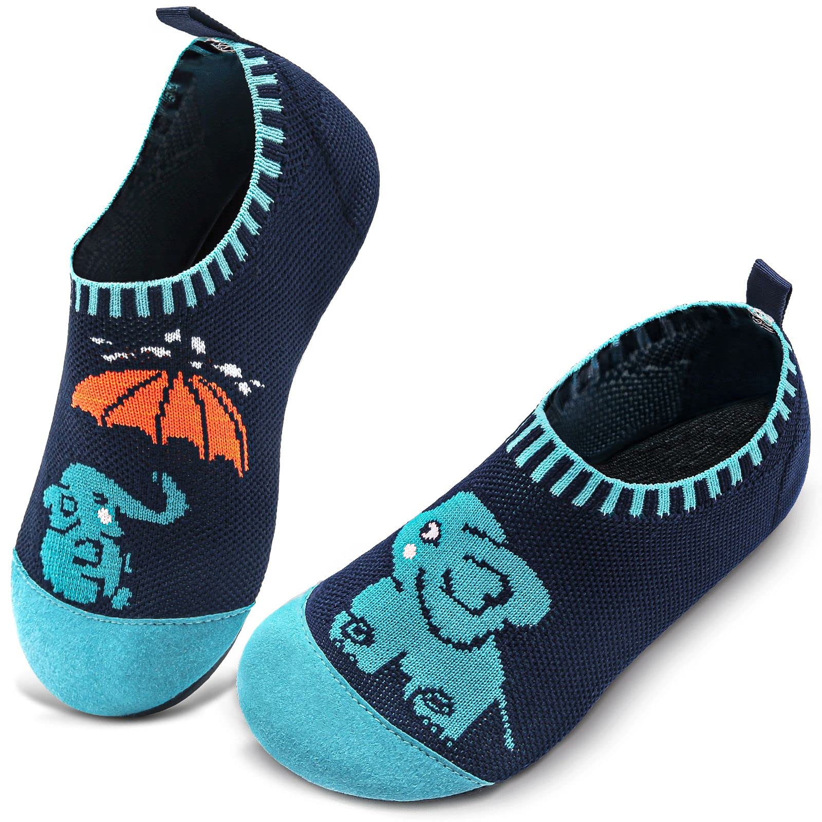 WateLves Pantofole per Bambini Unisex Scarpe a Magli Antiscivolo Ciabatte da Casa per danno la sensazione di camminare a piedi nudi Antiscivolo & Leggero