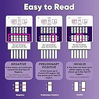 Vista 2 de Prime Screen Kit de prueba de drogas en orina de 6 paneles (THC-marihuana, BZO-Benzos, MET-Meth, OPI, AMP, COC), WDOA-264 (2)