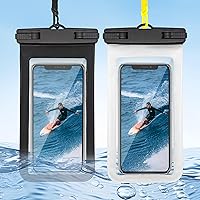 Vista 1 de Bolsa impermeable para teléfono, funda impermeable para iPhone 15 14 13 12 Pro Max XS Samsung, IPX8 bolsa seca para teléfono celular Beach