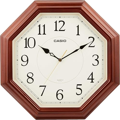 Vista 27 de CASIO IQ-481J-7JF - Reloj de pared, radio, blanco, diámetro 12.0 pulgadas (12.0 in), analógico, parada de segunda mano nocturna