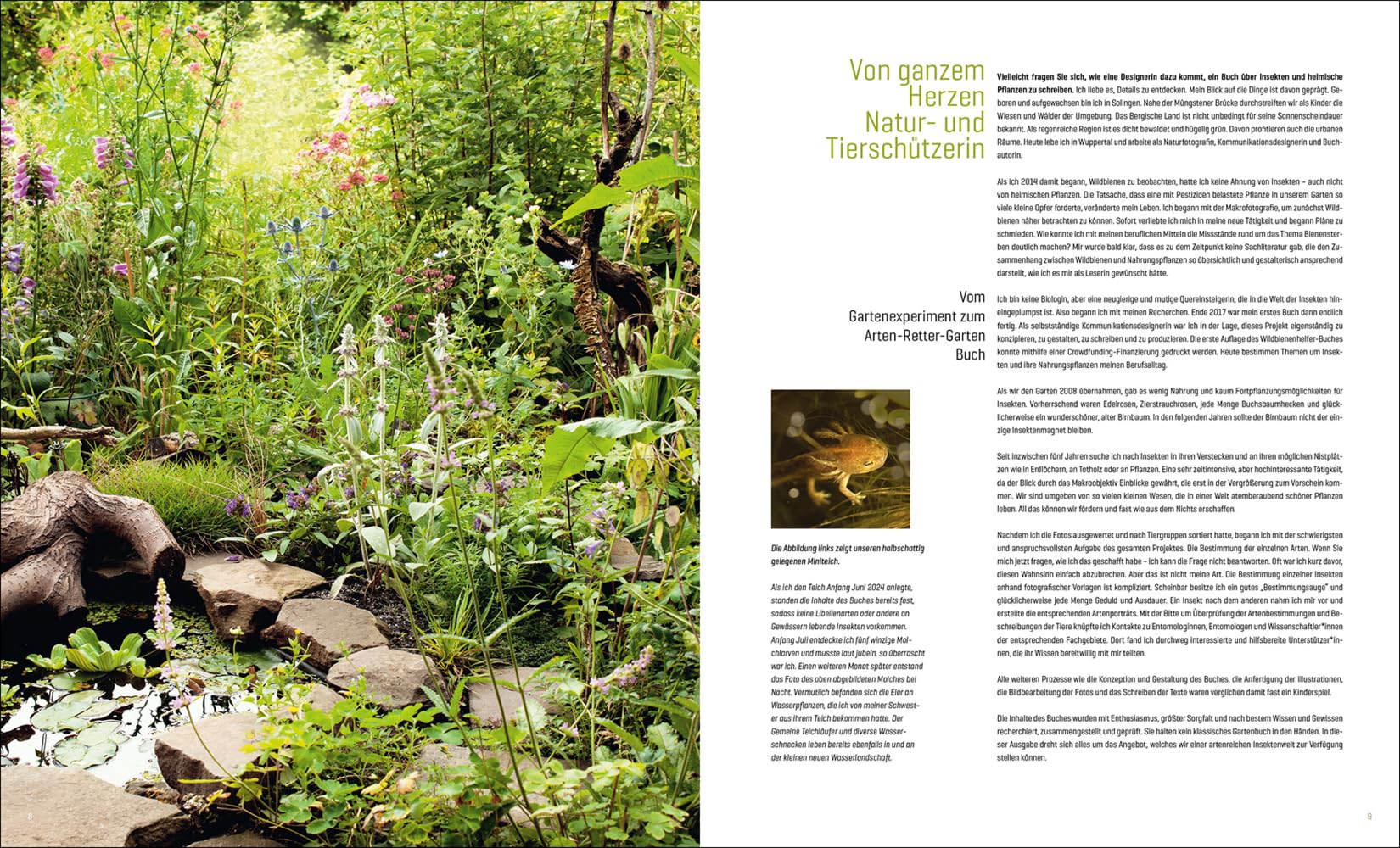 Mein Artenretter Garten: Mit den richtigen Pflanzen & Strukturen die Insektenvielfalt fördern