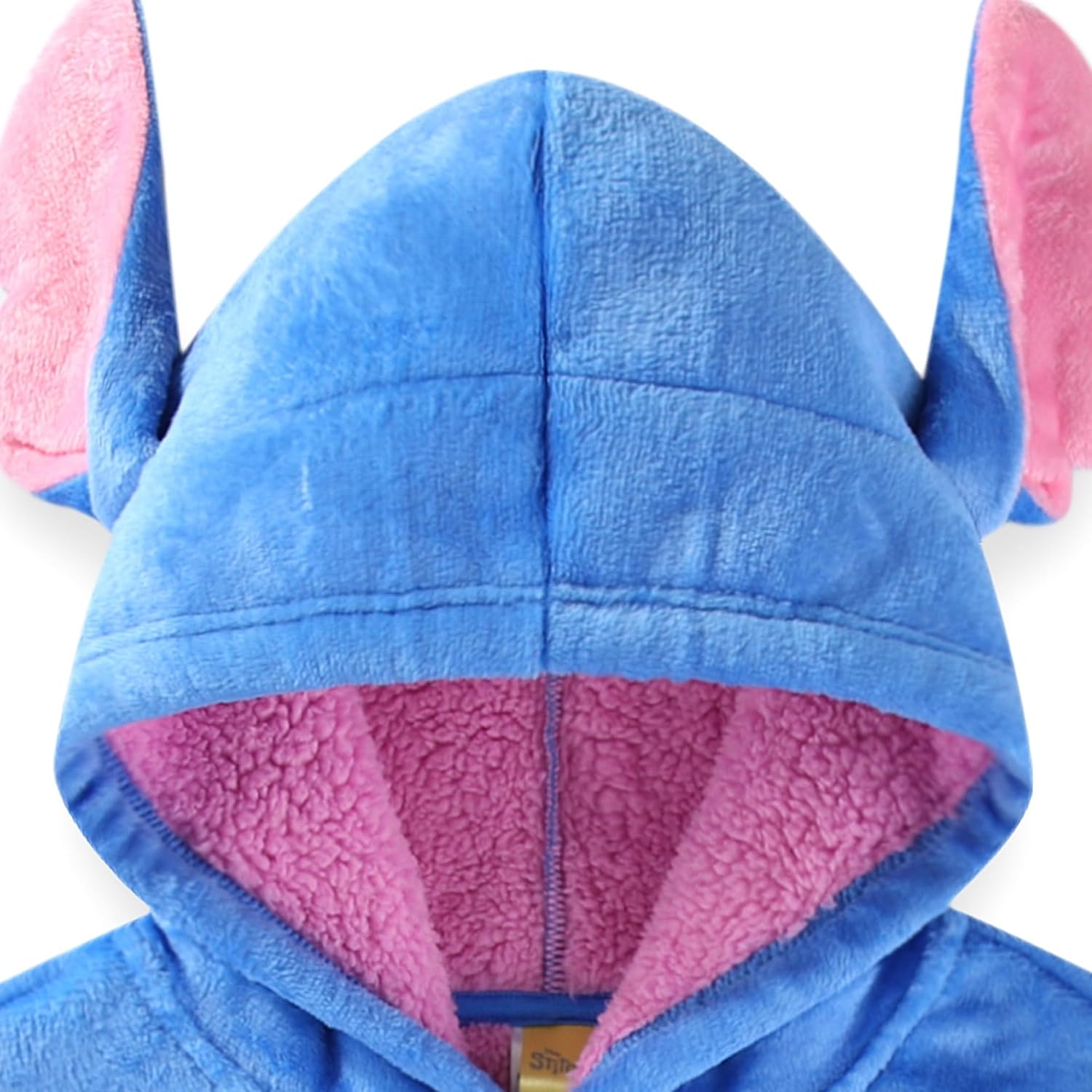 Disney Lilo & Stitch Sherpa Lined Oversized Hoodie with Pockets for Big Kids One Size (Fits Sizes 4 to 10) Blue - Image 5