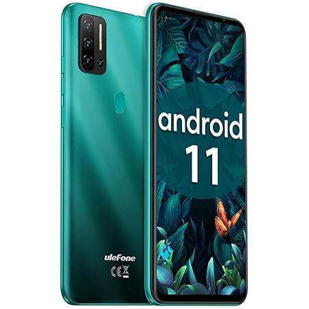 Amazon Ulefone Note 11p Simフリースマートフォン本体 Heliop60 8gb 128gb Android 11 48mp 8mp 2mp 2mp 4眼カメラ 6 55 Fhdフルスクリーン スマホ本体 4400mah大容量バッテリー モバイル 指紋認証 顔認証 グローバルバージョン携帯電話 Green Ulefone