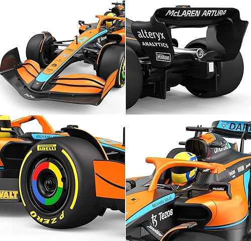 Miniatura 4 de Voltz Toys 112 RC Collection F1 MCL36 2.4 GHz auto a control remoto para niños y adultos, las mejores ideas