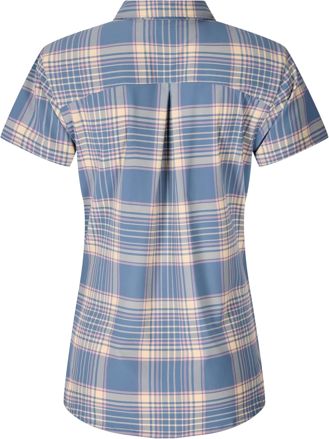 Flylow Women's Anderson Shirt - Plaid Button-Up Short-Sleeve Shirt for Mountain Biking & Casual Wear