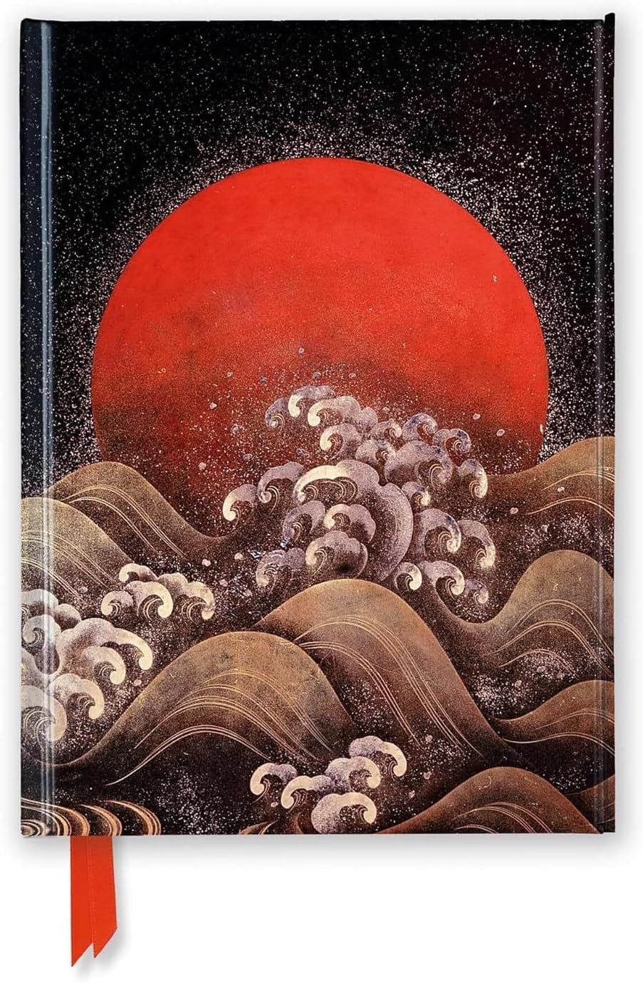 Sun and Sea Lacquer Screen (Foiled Journal) (Flame Tree Notebooks)