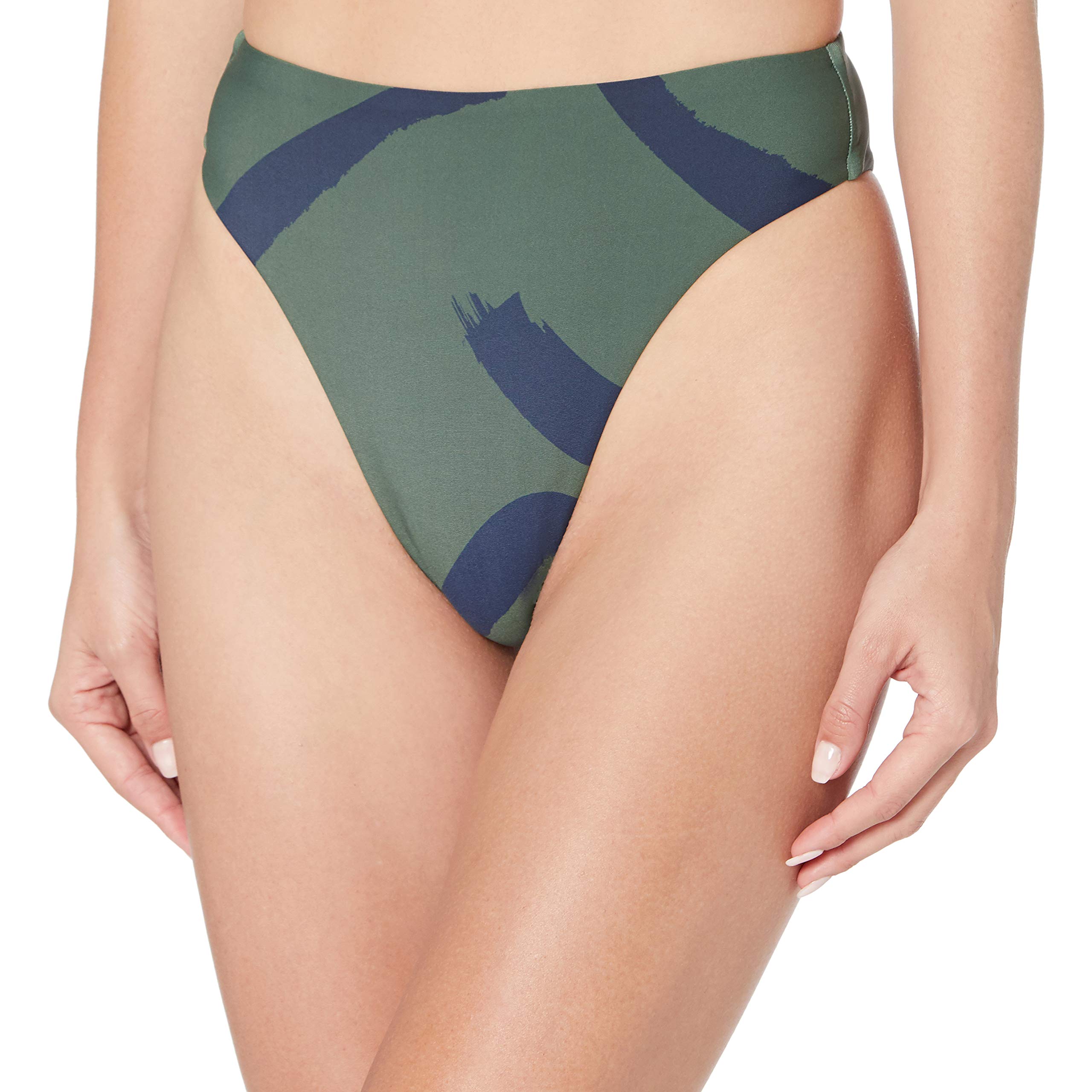 Women's Rise High Cut Bikini Bottom Swimsuit