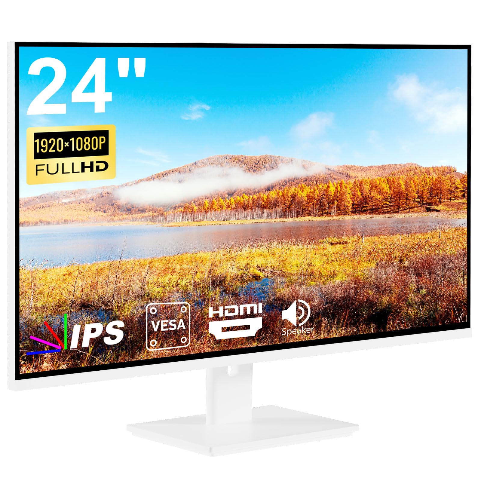 PCモニター　24インチ ViewSonic VX2418-P-MHD, 24