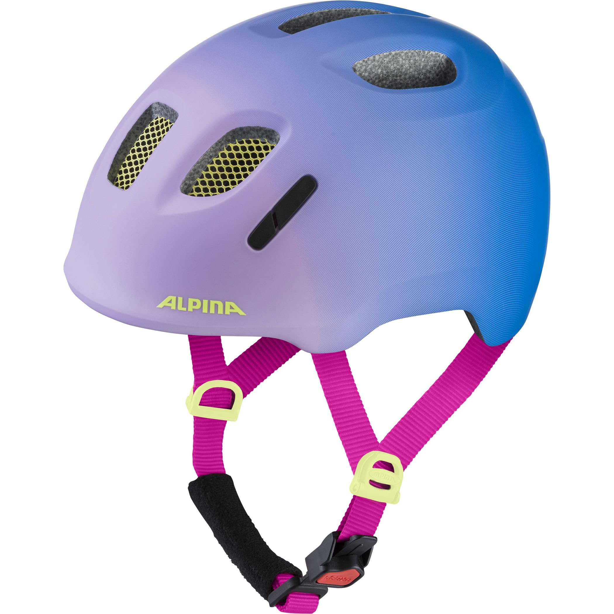 ALPINA Ximo 2 L.E. - Leichter, Sicherer & Bruchfester Fahrradhelm, mit optionalen LED-Licht, Für Kinder