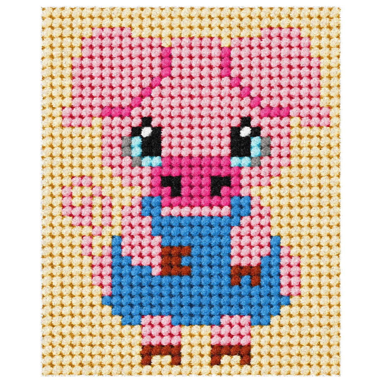 Orchidea Tapestry Kit: My First Pig, Multi, 17 x 20.5cm