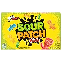 Vista 1 de SOUR PATCH KIDS Caramelos suaves y masticables originales, caja de 3.5 onzas