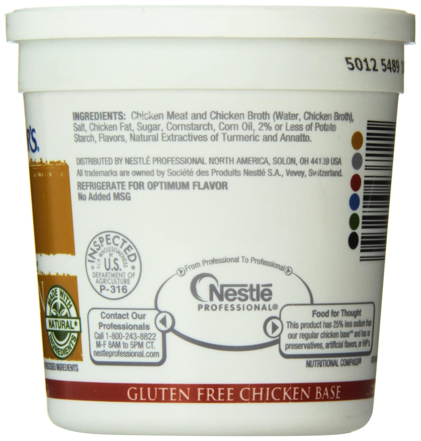 Minor's Gluten Free Chicken Base Made with Natural Ingredients, 16 Ounce