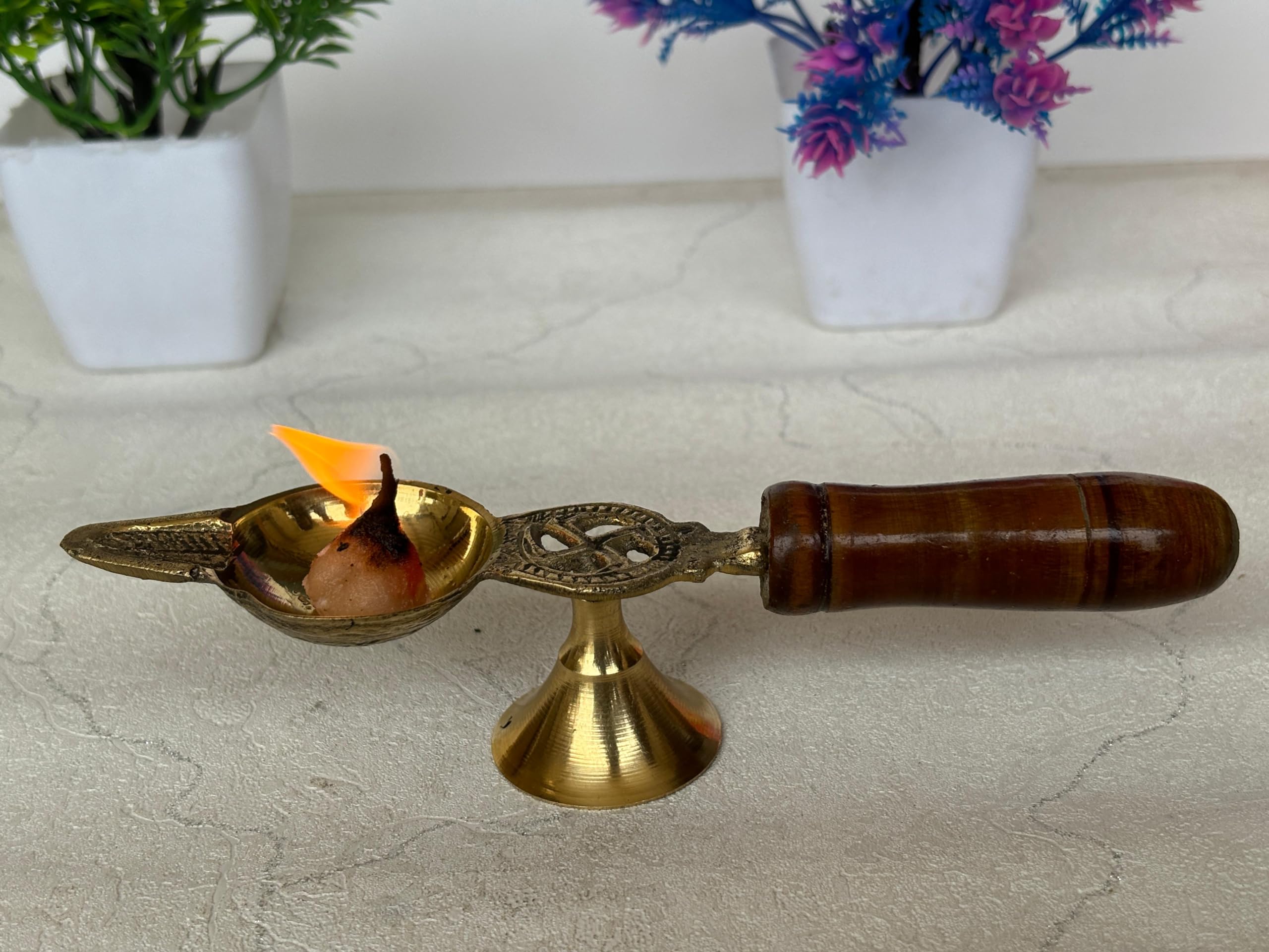 See full amazon price history chart for Salvus APP SOLUTIONS Sacred Brass Diya/Deepak with Wooden Handle: Enhance Your Pooja Rituals with Grace and Tradition (6 x 1.5 inch) Salvus APP SOLUTIONS Sacred Brass Diya/Deepak with Wooden Handle: Enhance Your Pooja Rituals with Grace and Tradition (6 x 1.5 inch) (B0CBFJFPGZ) Amazon Price History, Amazon Price Tracker