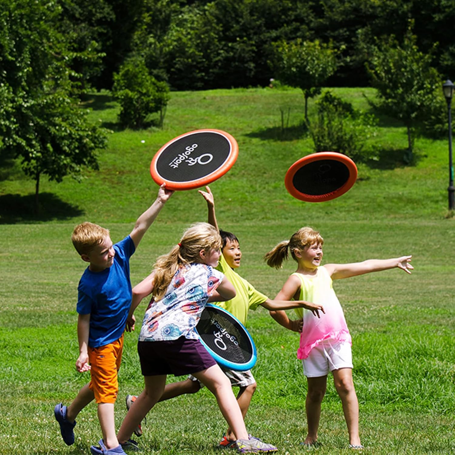 Schildkröt® Ogo Sport Mezo 970093 Set of 2 Extra Large Ogo Softdiscs Diameter 38 cm 1 Ball The Popular Classic Game