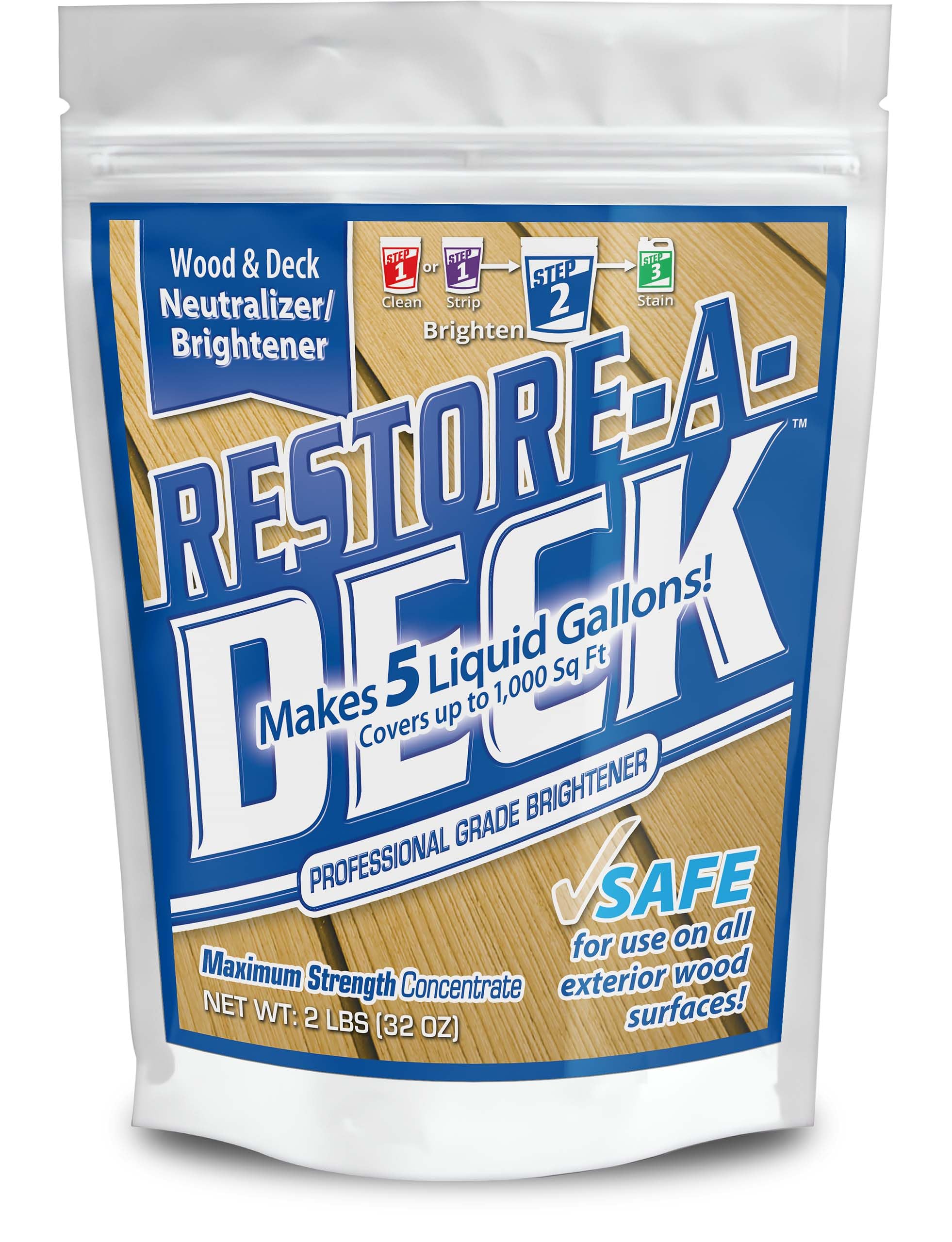 Restore-A-Deck Wood Brightener