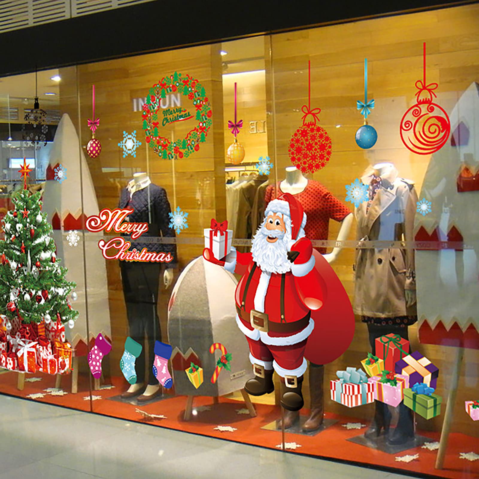 Amazon.co.jp: メリークリスマスリビングルームサンタクロース