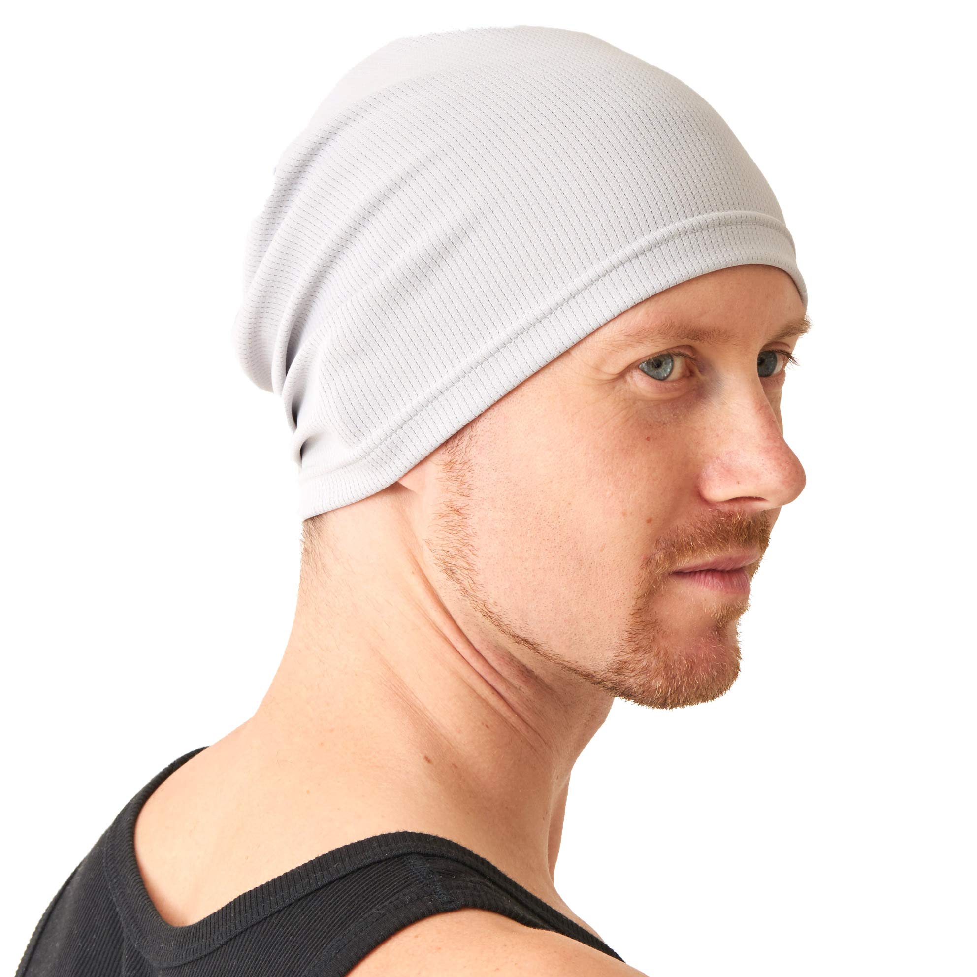 CHARMCHARM Herren Dnn Sportmtze - Laufmtze Sommer Cycling Cap Haube Fahrradhelm